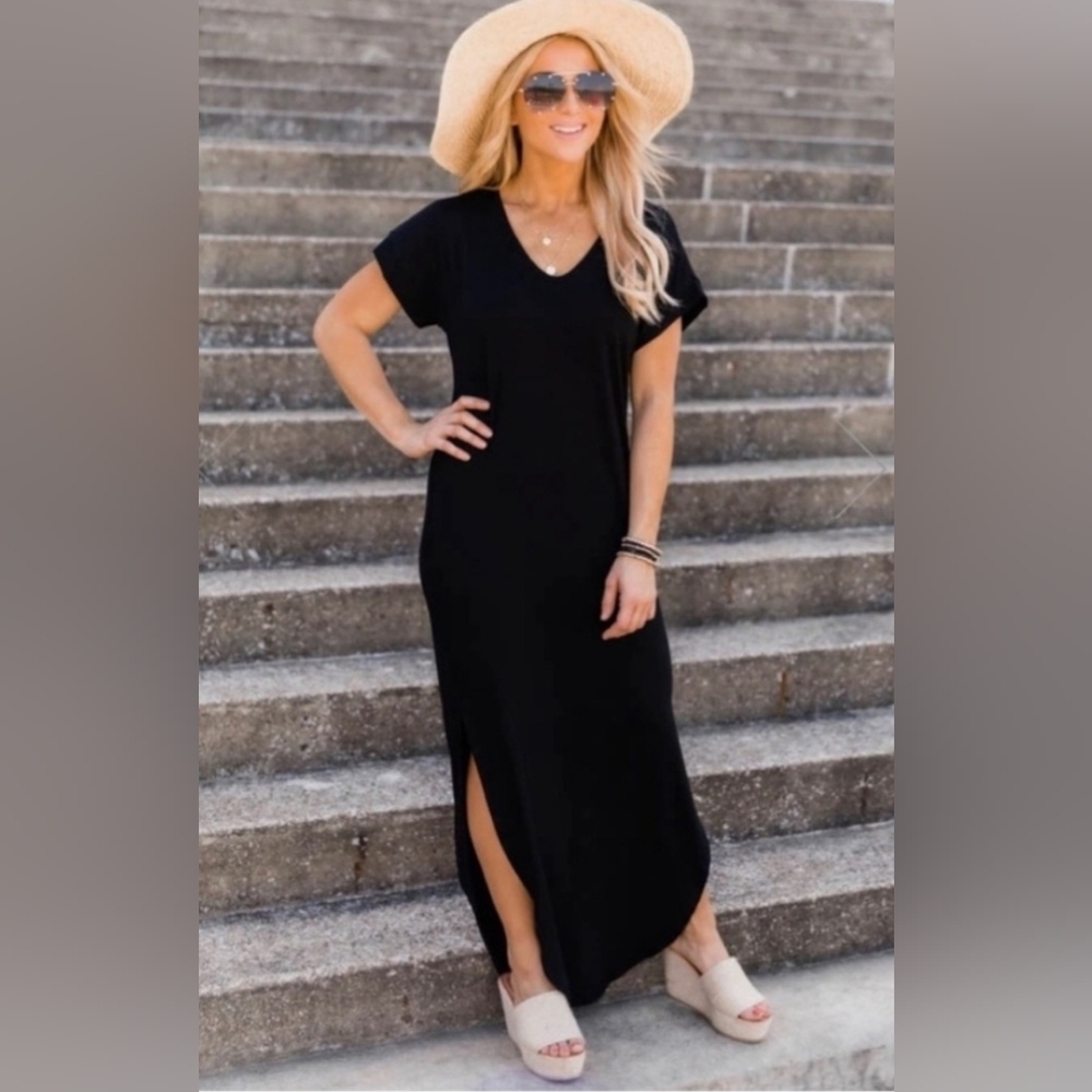 Black Maxi Dress Size Medium